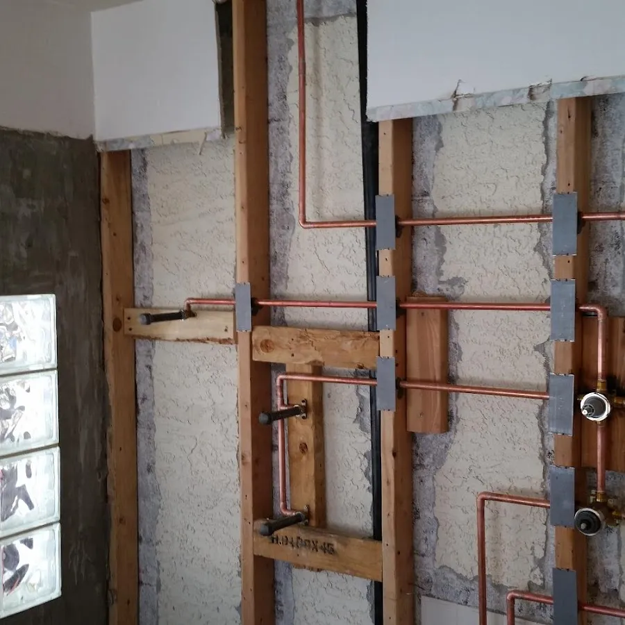 Copper pipe installation for Burst Pipe Repair in Wharton